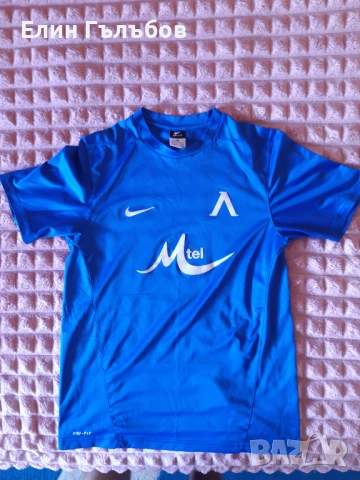 Фланелка на Левски, с чист гръб NIKE, снимка 6 - Фен артикули - 54912248