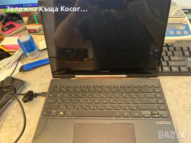 ASUS ZenBook Flip S UX371E OLED Touch, снимка 4 - Лаптопи за работа - 54811033