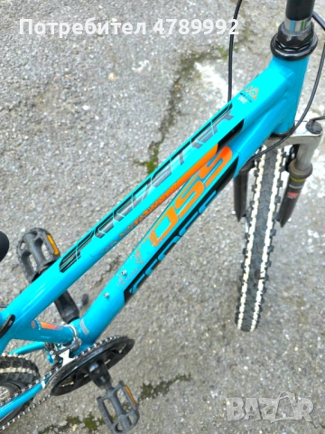 Запазен детски планински велосипед Cross с екстри, снимка 2 - Велосипеди - 54119191