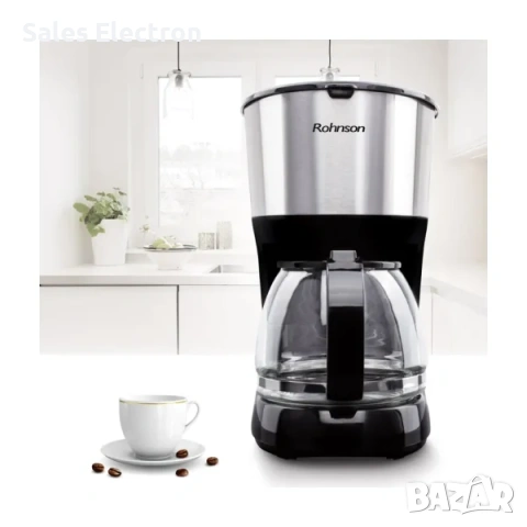 Продавам нова - Rohnson R-991-Кафемашина за шварц кафе, снимка 3 - Кафемашини - 54168785