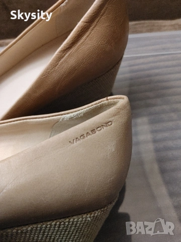 Vagabond дамски обувки платформа естествена кожа, снимка 3 - Дамски ежедневни обувки - 53975071