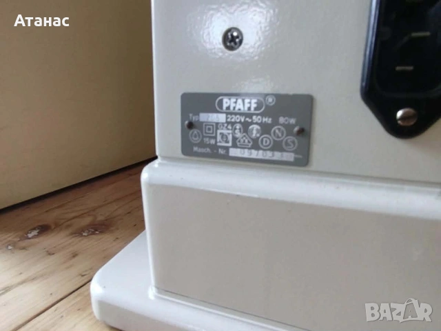 Шевна машина Pfaff 295 , снимка 3 - Шевни машини - 54350611
