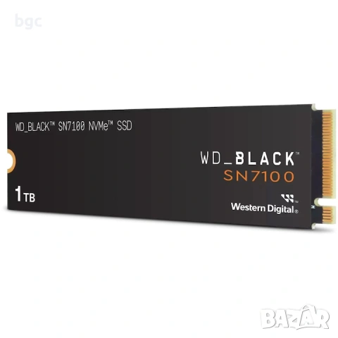 НОВ 1TB SSD NVMe Western Digital WD Black SN7100, M.2 - 60 МЕСЕЦА ГАРАНЦИЯ, снимка 2 - Твърди дискове - 55016408