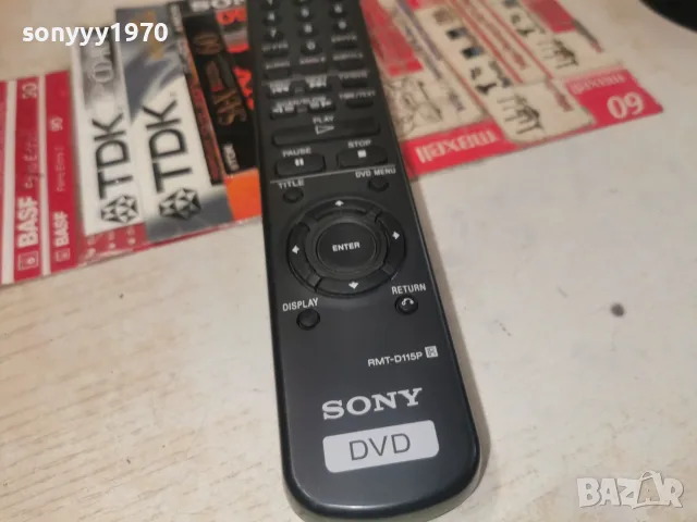 SONY RMT-D115P DVD REMOTE-ВНОС SWISS 2707261458M, снимка 12 - Дистанционни - 55432212