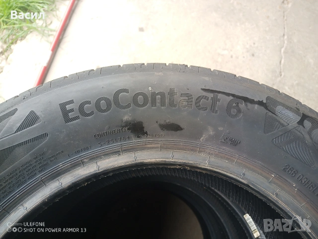 Летни гуми внос Continental ecocontact 6 185/65/15 88H Дот1423, снимка 3 - Гуми и джанти - 54004649