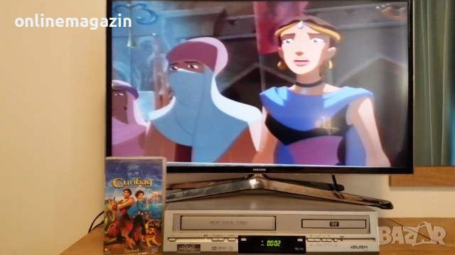 Видеокасета " СИНБАД - Легедната на седемте морета " VHS , снимка 6 - Други жанрове - 54099267