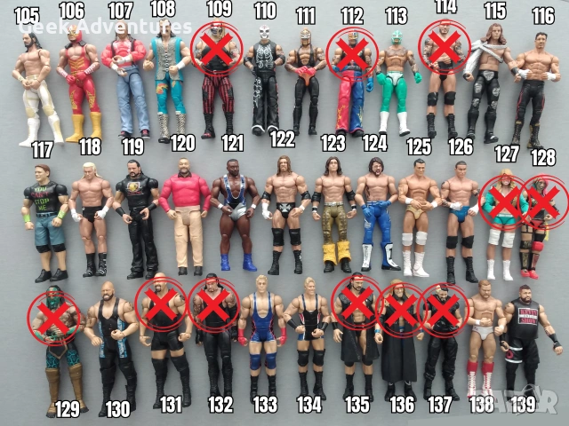 Кечисти Екшън Фигурки WWE Pro-Wrestling Кеч Играчки John Cena Randy Orton Brock Lesnar 3/3, снимка 4 - Фигурки - 46367335