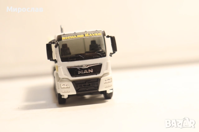 HERPA 1:87 H0 MAN САМОСВАЛ ГОНДОЛА КАМИОН МОДЕЛ КОЛИЧКА, снимка 6 - Колекции - 54396311