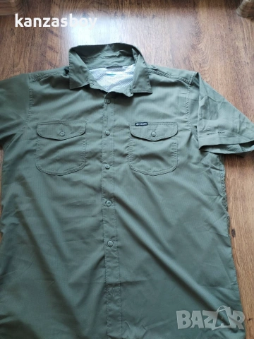 Columbia Short Sleeve Men's Shirt - страхотна мъжка риза НОВА БЕЗ ЕТИКЕТИ Л, снимка 7 - Ризи - 55180103