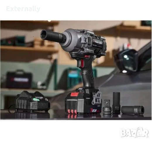 Акумулаторен ударен гайковерт PARKSIDE Performance 20V – Brushless, гаранция
