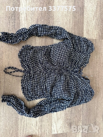 Блуза ZARA XS, снимка 6 - Блузи с дълъг ръкав и пуловери - 54185710