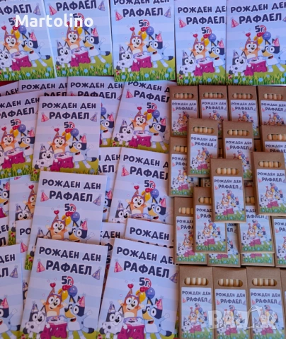 Персонализирана книжка за оцветяване Блуи и Бинго, снимка 2 - Детски книжки - 52869489