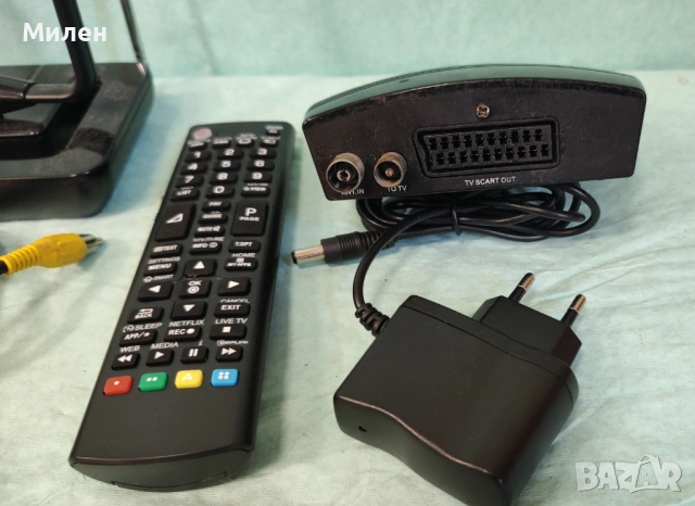 Приемник декодер и антена за ефирна цифрова телевизия NEO DVBT 2100+ DVB-Tuner тунер, снимка 4 - Приемници и антени - 54865770