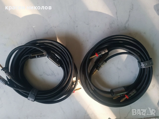 Аудио кабели за тонколони 2 броя