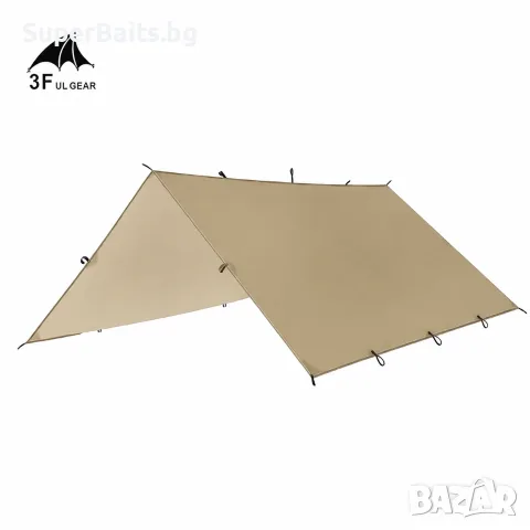 Олекотена Тента (TARP) за Трекинг, Плаж, Излет, снимка 3 - Къмпинг мебели - 50775394