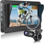 PARKVISION Велосипедна камера за задно виждане с капак за прах, 4.3'' HD 1080P монитор , снимка 1