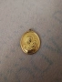 Златна висулка Богородица, снимка 2