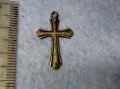 Старинно ЦАРСКА Русия Орнаментирано СРЕБЪРНО КРЪСТЧЕ Кръст СРЕБРО 875 с Печат на Майстора, снимка 5