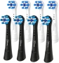Глави за четки за зъби Oral B iO 3 4 5 6 7 8 9 10 серия, пакет от 8, микс, черни-бели, Dentimra, снимка 1