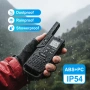 OG200 PMR446 Уоки-токита (2 броя) - Радиостанции без лиценз (0.5W), батерия 1800mAh, снимка 5
