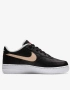 Оригинал! NIKE Air Force 1 Lv8 1 Gs Shoes Black дамски сникърси, снимка 4
