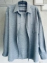 Белгийска мъжка риза Alfa Shirts, Glacier Gray, немачкаема материя - XL/XXL, снимка 3