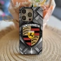 Силиконов Калъф за всички модели iPhone с лого Porsche, снимка 1
