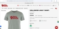FJALLRAVEN Logo t-shirt - мъжка тениска, размер М, снимка 2