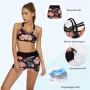 Дамски спортен комплект от 3 части - М, снимка 1