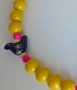 Ръчно изработено лятно колие чокър "Sunny Bird", снимка 4