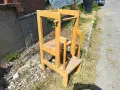 детско дървено столче за игра, снимка 3