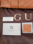 Оригинална дамска кожена чанта Gucci Bamboo Guccissima със сертификат, снимка 2