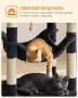 Драскалка,котешко дърво 143см.,сива, снимка 6