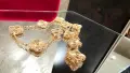 Van Cleef & Arpels VCA 10 Motifs Rose Gold Clear Vintage Alhambra Clover Дамско Колие, снимка 6
