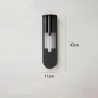 LED аплик за стена (външен/интериор) с алуминиев корпус и цилиндричен дизайн 43 см, снимка 2