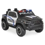ТОП ЦЕНАНОВО!Акумулаторен джип RAM POLICE BLACK с 12V батерия,EVA гуми,сигнални светлини,дистанно, снимка 1