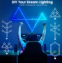 Умни LED стенни осветителни тела за гейминг, RGBIC LED светлинни ленти 3D, снимка 3