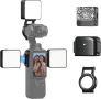 Комплект 3 магнитни LED лампи за DJI Osmo Pocket 3/4, акумулаторни, снимка 1
