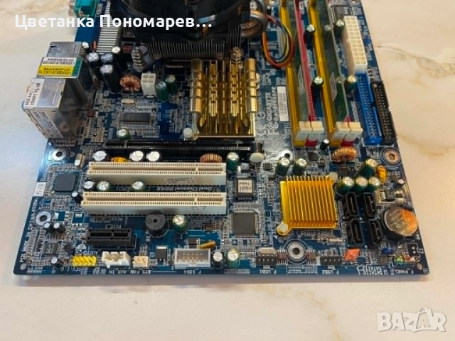 Дънна платка+GA-8I845PE Pro и компоненти към нея., снимка 6 - За дома - 54748137