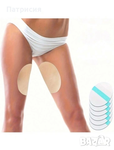 Водоустойчиви лепенки против притриване и рани на вътрешната част / между бедрата 5 броя