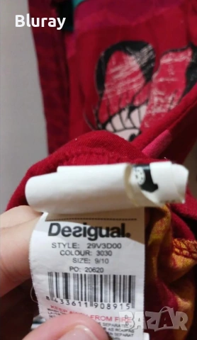Desigual детска рокля, снимка 4 - Детски рокли и поли - 54894795