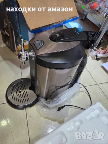домашна машина / диспенсър за наливна бира Cecotec BeerFlow Steel 5000., снимка 4 - Други - 55687036