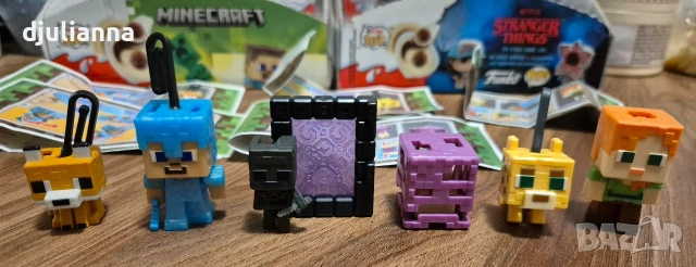 фигурка киндер джой Майнкрафт
