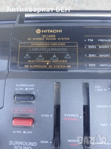 HITACHI TRK-3D88W , снимка 14 - Радиокасетофони, транзистори - 55254375