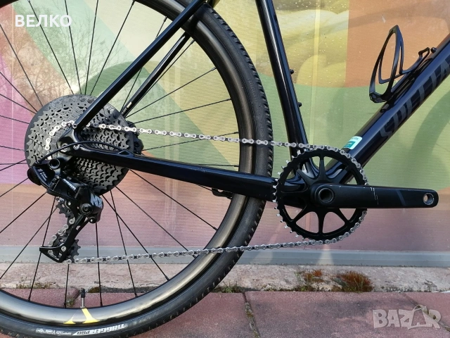 Хибриден велосипед Specialized Sirrus X Comp Carbon - 28" , L , 1x11 , Като ново , Sram NX, снимка 12 - Велосипеди - 54183821