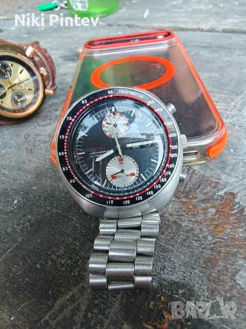 Seiko 6138 хронограф автоматик правена профилактика преди три месеца.