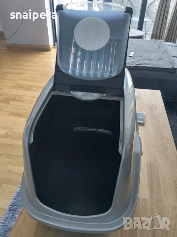 Котешка Тоалетна Затворена с Вратичка и Филтър Nestor Love 56 х 39 x 38.5cм + аксесоари, снимка 7 - За котки - 55236969