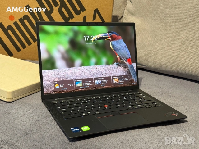 Чисто Нов 14’FHD+IPS Touch/Lenovo Thinkpad X1 Carbon Gen11/i5-1345u/16GB LPDDR5 6400Mhz/256GB SSD Nv, снимка 10 - Лаптопи за работа - 54543144
