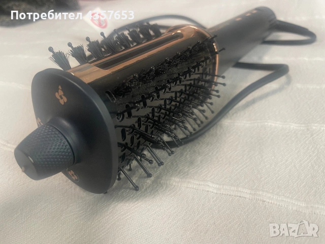 Четка за горещ въздух Rowenta Air Brush 3D UB9720E0, 3 в 1, 1100W, невъртяща се, 3 скорости - темпер