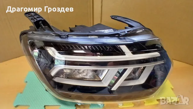 Десен фар за Dacia Duster II Facelift с бели орнаменти / Дачия Дъстър 2 (2022-2024), снимка 2 - Части - 55583308